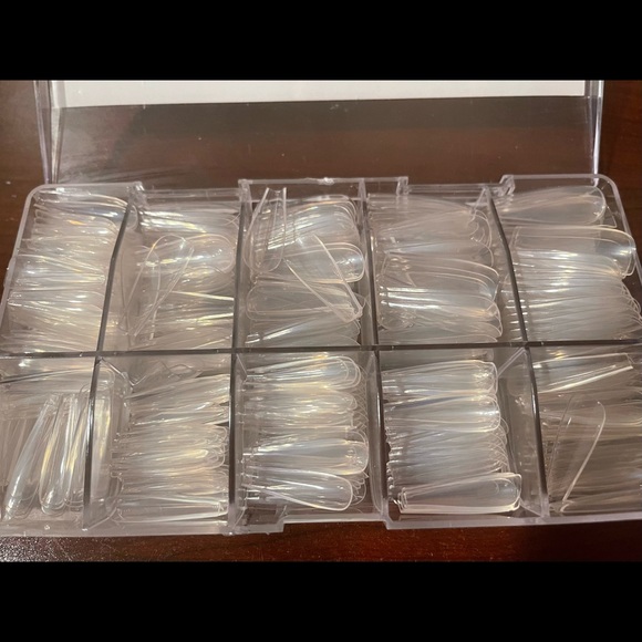 BTArt Box Coffin Shape Full Cover Tip Nails - Picture 3 of 4